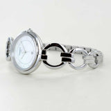 Tissot T Trend Flamingo Mother of Pearl Dial Silver Steel Strap Watch for Women - T094.210.11.116.00