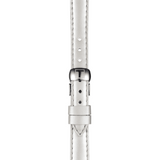 Jam Tangan Tissot T Lady Flamingo Mother of Pearl White Dial White Leather Strap Untuk Wanita - T094.210.26.111.01
