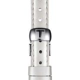 Jam Tangan Tissot T Lady Flamingo Mother of Pearl White Dial White Leather Strap Untuk Wanita - T094.210.26.111.01