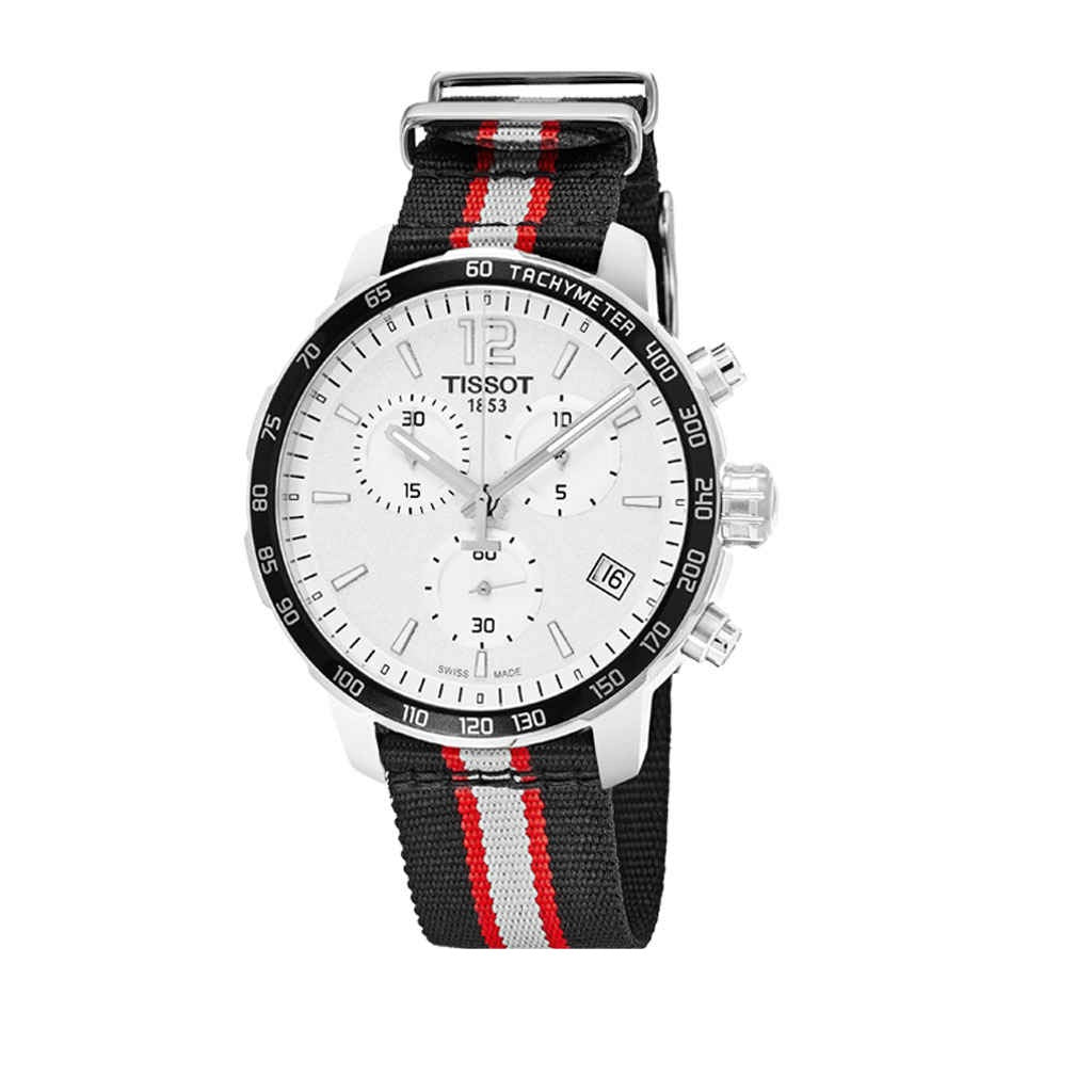 Tissot Quickster Chronograph NBA Toronto Raptors White Dial Two