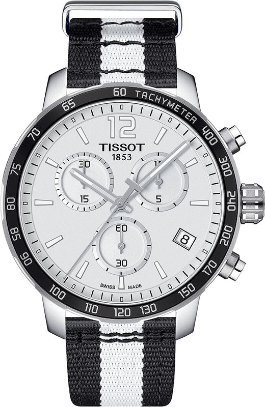 Jam Tangan Tissot Quickster Chronograph NBA Brooklyn Nets Untuk Pria - T095.417.17.037.11