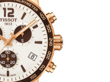 Jam Tangan Tissot Quickster Chronograph Dial Perak Untuk Pria - T095.417.36.037.01