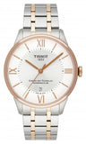 Tissot Chemin des Tourelles Automatic Silver Dial Two Tone Steel Strap Watch for Men - T099.407.22.038.02