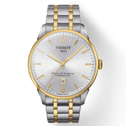 Tissot Chemin Des Tourelles Powermatic 80 Silver Dial Two Tone Steel Strap Watch For Men - T099.407.22.037.00