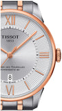 Tissot Chemin des Tourelles Automatic Silver Dial Two Tone Steel Strap Watch for Men - T099.407.22.038.02