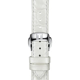 Jam Tangan Tissot Chemin Des Tourelles Powermatic 80 Lady White Dial White Leather Strap Untuk Wanita - T099.207.16.116.00