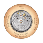 Tissot Chemin Des Tourelles Powermatic 80 Silver Dial Brown Leather Strap Watch For Men - T099.407.36.037.00