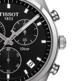 Jam Tangan Pria Tissot PR 100 Chronograph Dial Hitam Tali Kulit Hitam - T101.417.16.051.00