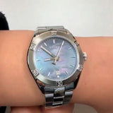 Tissot PR 100 Sport Chic Mother of Pearl Dial Watch Wanita - T101.910.11.121.00