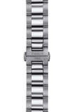 Tissot V8 Quartz T Sport Chronograph Jam Tangan Tali Baja Perak Dial Putih Untuk Pria - T106.417.11.031.00