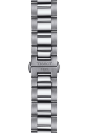 Tissot V8 Quartz Chronograph Black Dial Silver Steel Strap Watch For Men - T106.417.11.051.00