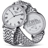 Tissot T Classic Everytime White Dial Jam Tangan Gelang Jaring Perak Untuk Pria - T109.410.11.033.00