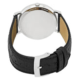 Tissot T Classic Everytime Jam Tangan Tali Kulit Hitam Dial Putih Besar Untuk Pria - T109.610.16.031.00