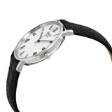Tissot Everytime Medium White Dial Jam Tangan Tali Kulit Hitam Untuk Pria - T109.410.16.033.01