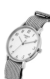 Tissot T Classic Everytime Medium White Dial Two Tone NATO Strap Watch for Women - T109.410.18.032.00