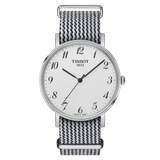 Tissot T Classic Everytime Medium White Dial Two Tone NATO Strap Watch for Women - T109.410.18.032.00