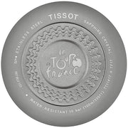 Tissot T Bike Cycling Tour de France Black Dial Two Tone Rubber Strap Watch For Men - T111.417.37.441.00