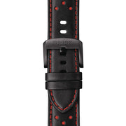 Tissot T Sport Chrono XL NBA Teams Special Chicago Bulls Edition Black Dial Black Leather Strap Watch for Men - T116.617.36.051.00