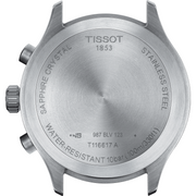 Tissot Chrono XL Chronograph Classic Green Dial Brown Leather Strap Watch For Men - T116.617.16.091.00
