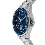 Tissot Seastar 1000 Blue Dial Silver Steel Strap Watch For Men - T120.410.11.041.00