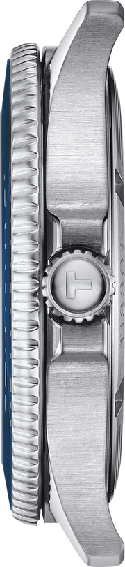 Tissot Seastar 1000 Blue Dial Silver Steel Strap Watch For Men - T120.410.11.041.00