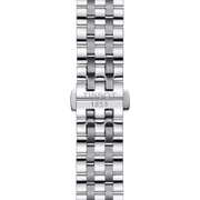 Tissot T Classic Carson Premium Powermatic 80 White Dial Silver Steel Strap Watch For Men - T122.407.11.031.00