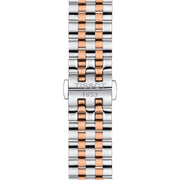 Tissot T Classic Carson Premium Silver Dial Two Tone Steel Strap Watch For Men - T122.410.22.033.00