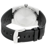 Tissot PRX Quartz Black Dial Black Leather Strap Watch For Men - T137.410.17.051.00