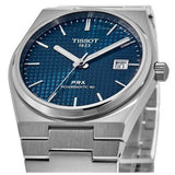 Tissot PRX Powermatic 80 Blue Dial Silver Steel Strap Watch for Men - T137.207.11.041.00