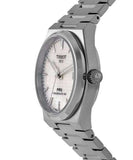 Tissot PRX Powermatic 80 White Dial Silver Steel Strap Watch for Men - T137.207.11.111.00