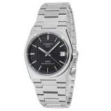 Tissot PRX Powermatic 80 Black Dial Silver Steel Strap Watch for Men - T137.207.11.051.00