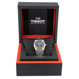 Tissot PRX Powermatic 80 Black Dial Silver Steel Strap Watch for Men - T137.207.11.051.00