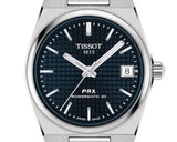 Tissot PRX Powermatic 80 Blue Dial Silver Steel Strap Watch for Men - T137.207.11.041.00