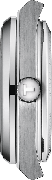 Tissot PRX Powermatic 80 White Dial Silver Steel Strap Watch for Men - T137.207.11.111.00