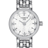 Tissot T Lovely Mother of Pearl Dial Silver Steel Strap Watch for Women - T140.009.11.111.00