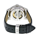 Jam Tangan Pria Tissot T Classic Le Locle Automatic Silver Dial Black Leather Strap - T41.1.423.33