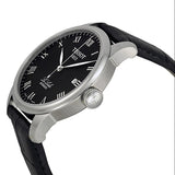 Jam Tangan Pria Tissot T Classic Le Locle Automatic Black Dial Black Leather Strap - T41.1.423.53