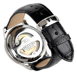 Jam Tangan Pria Tissot T Classic Le Locle Automatic Black Dial Black Leather Strap - T41.1.423.53