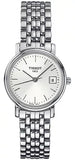 Tissot T Classic Desire Silver Dial Silver Mesh Bracelet Watch for Men - T52.1.481.31