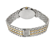 Tissot Desire White Dial Two Tone Mesh Bracelet Two Tone Steel Watch For Men - T52.2.481.31
