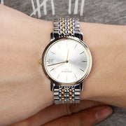 Tissot Desire White Dial Two Tone Mesh Bracelet Two Tone Steel Watch For Men - T52.2.481.31