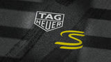 Tag Heuer Formula 1 Chronograph Senna Black Dial Black Leather Strap Watch for Men - CAZ101AJ.FC6487