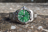 Tag Heuer Aquaracer Green Dial Watch for Men - WAY2015.BA0927