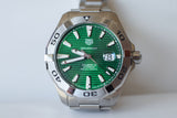 Tag Heuer Aquaracer Green Dial Watch for Men - WAY2015.BA0927