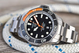 Tag Heuer Aquaracer Professional 1000 Superdiver Automatic Black Dial Silver Steel Strap Watch for Men - WBP5A8A.BF0619