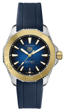 Tag Heuer Aquaracer Professional 200 Automatic Blue Dial Blue Rubber Strap Watch for Men - WBP2150.FT6210