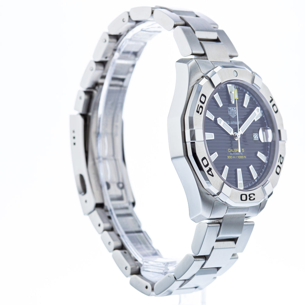 Tag Heuer Watch Automatic Aquaracer Professional 300 Black WBP201A.BA0 –  Watches & Crystals