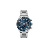 Tag Heuer Carrera Chronograph Blue Dial Silver Steel Strap Watch for Men - CBN2A1A.BA0643