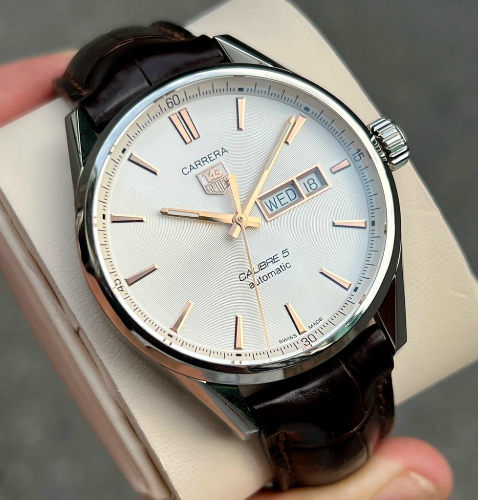 Tag Heuer Carrera White Dial Watch for Men