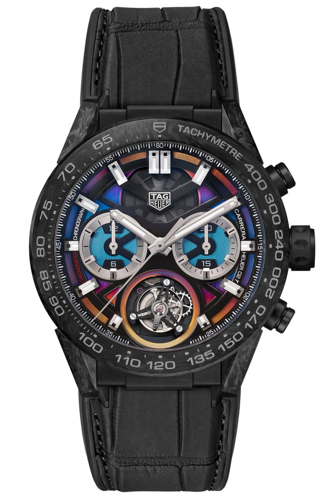 Tag Heuer Carrera Polychrome Chronograph Tourbillion Titanium